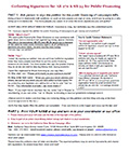 Thumbnail of the petition circulator tips sheet